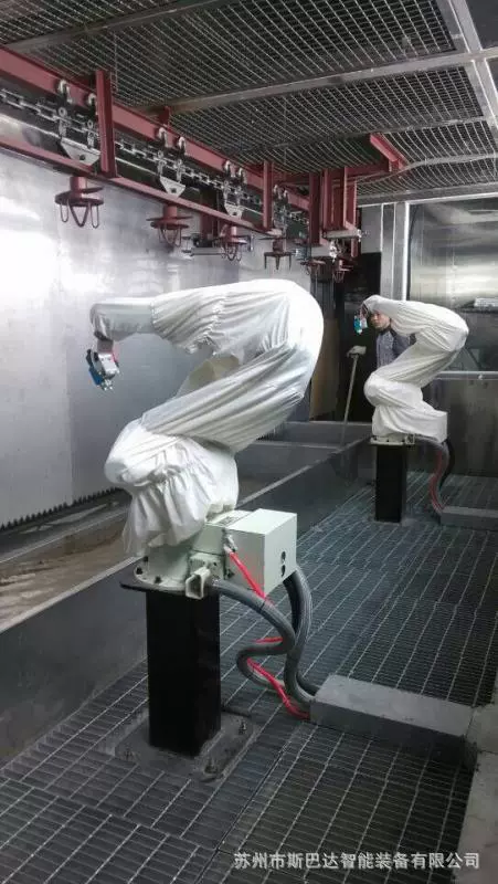 定制五金机电喷涂 安川喷涂机器人 6轴机器人 协作机械臂涂装设备