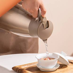 Factory spot household thermos 304 stainless steel insulation kettle 2 liters large capacity office kettle Xiongtai insulation kettle