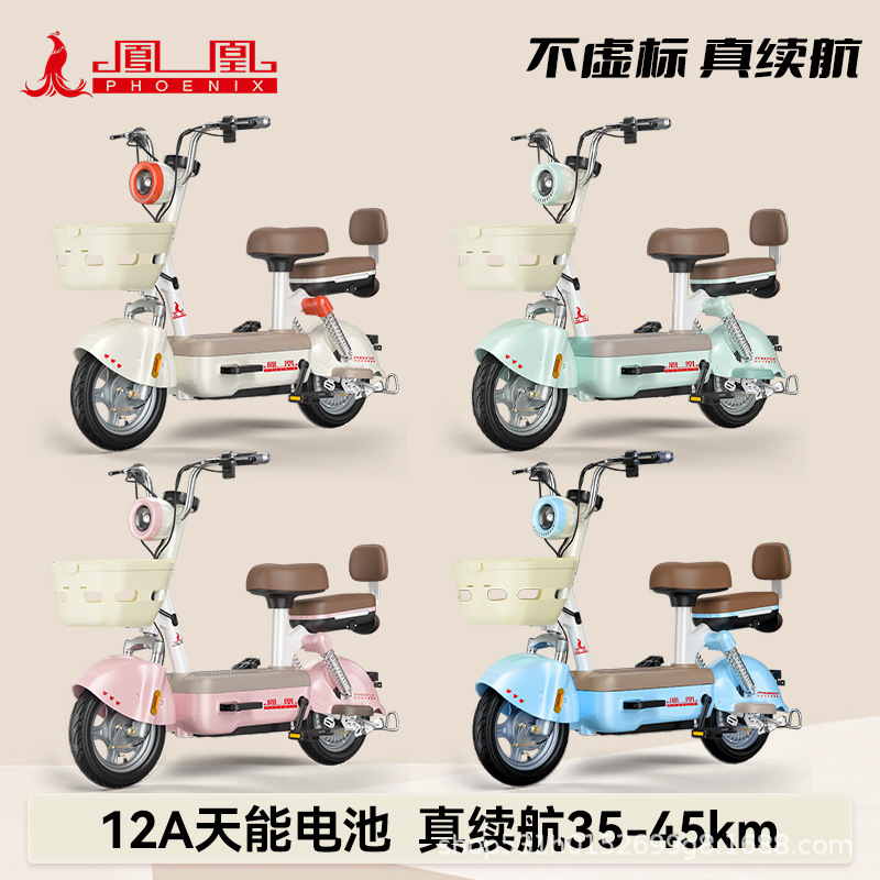 Phoenix2024 nuevo coche de batería para adultos Yuan Cosmos bicicleta eléctrica para trabajar en lugar de coche eléctrico para chicas pequeñas