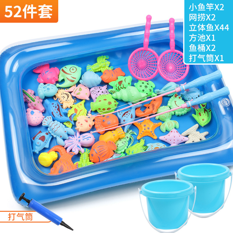 52-piece fishing square pool