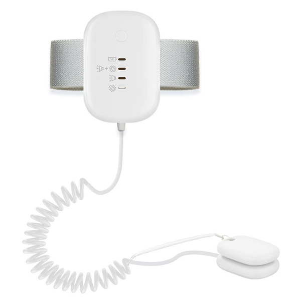 ZH-01 wired enuresis alarm magnetic suction white