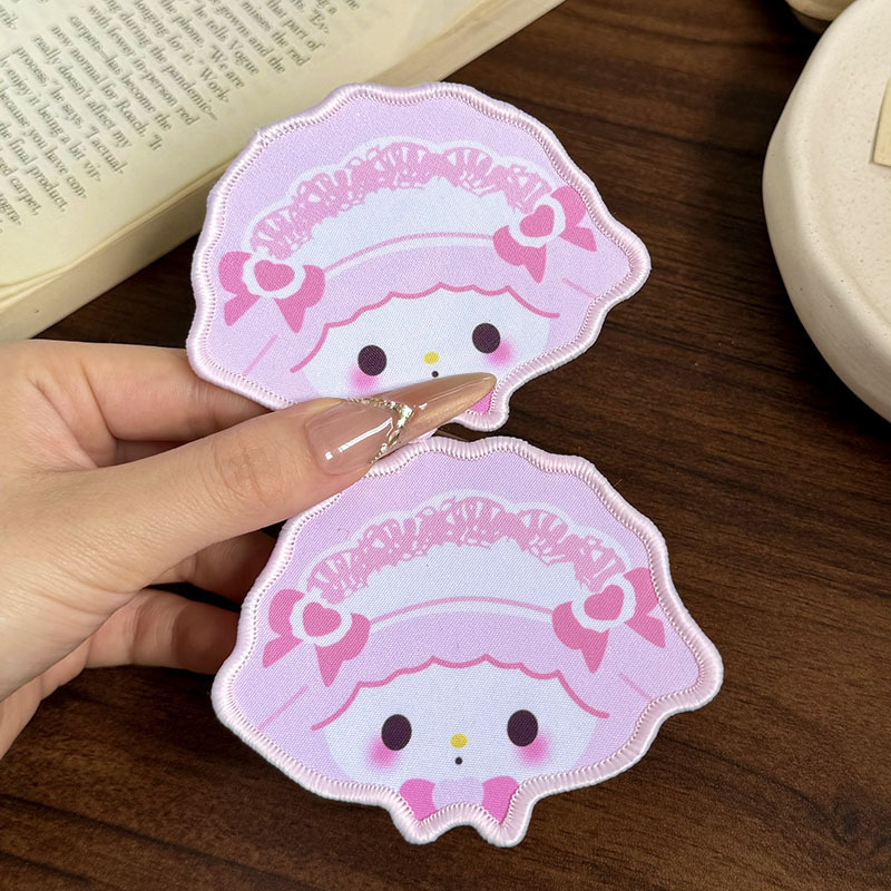 Cute Melody Little Sheep Bangs Patch Hair Fixing Magic Sticker for Girls and Children Cute Melody Little Sheep Bangs Patch Hair Fixing Magic Sticker for Girls and Children