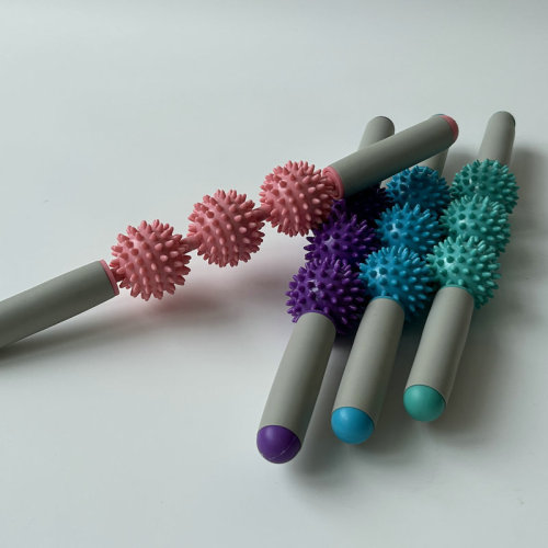 Hedgehog Ball Massage Stick Yoga Massage Stick Mace Sports Roller Yoga Gear Muscle Deep Relaxation Roller