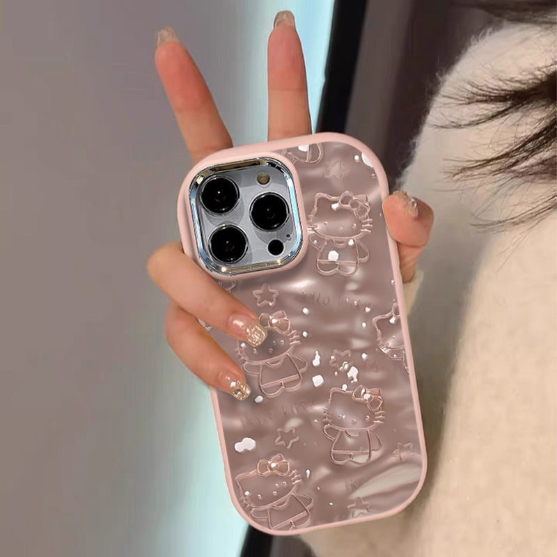 South Korea Ins Niche Pleated Hello Kitty Applicable OnePlus OnePlus 12 Mobile Phone Case ACE3 Creative 1 All-inclusive 2 South Korea Ins Niche Pleated Hello Kitty Applicable OnePlus OnePlus 12 Mobile Phone Case ACE3 Creative 1 All-inclusive 2