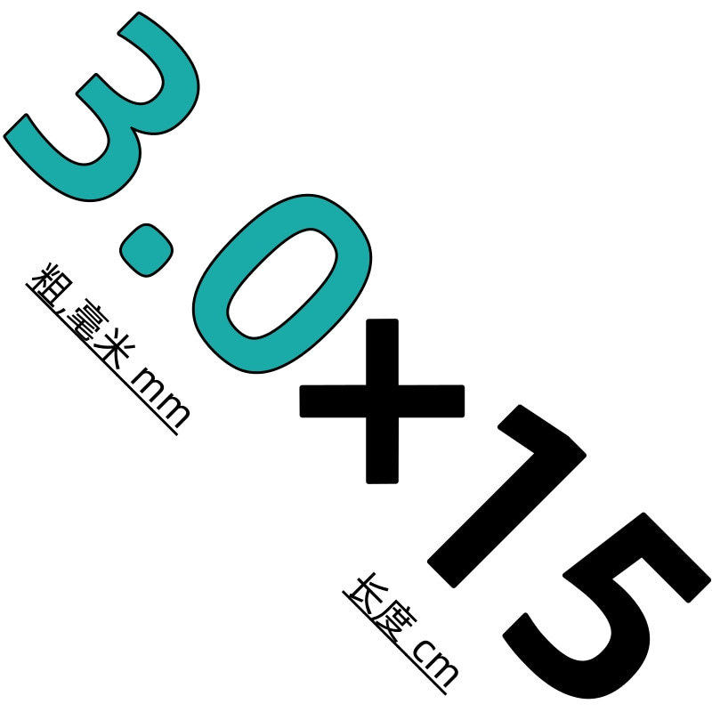 Palillo de madera de pie desechable 5.0mm * 60cm1.0mm salchicha de almidón de sándalo barbacoa desechable brillo de bambú fábrica