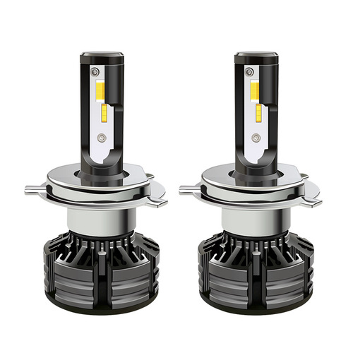 Super Bright Car LED Headlights with Three Color Temperatures, Near and Far Beam Integrated Headlights, H4 H7 H11, Five-Mode Strobe