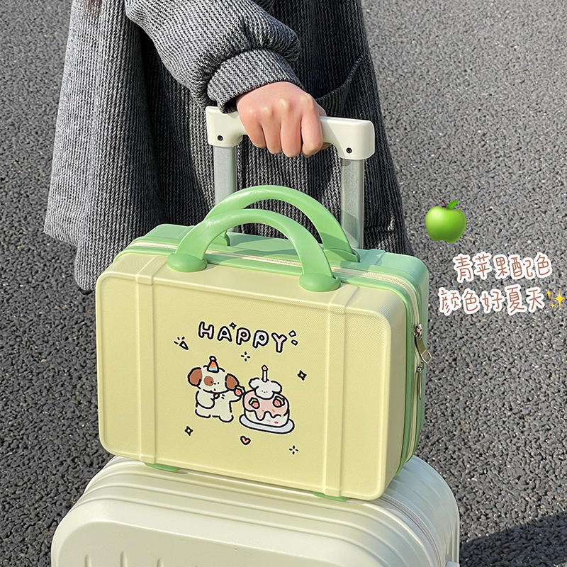 Original 2023 nueva bolsa de cosméticos de gran capacidad portátil de alto sentido caja de cosméticos de viaje ins caja de almacenamiento de maquillaje