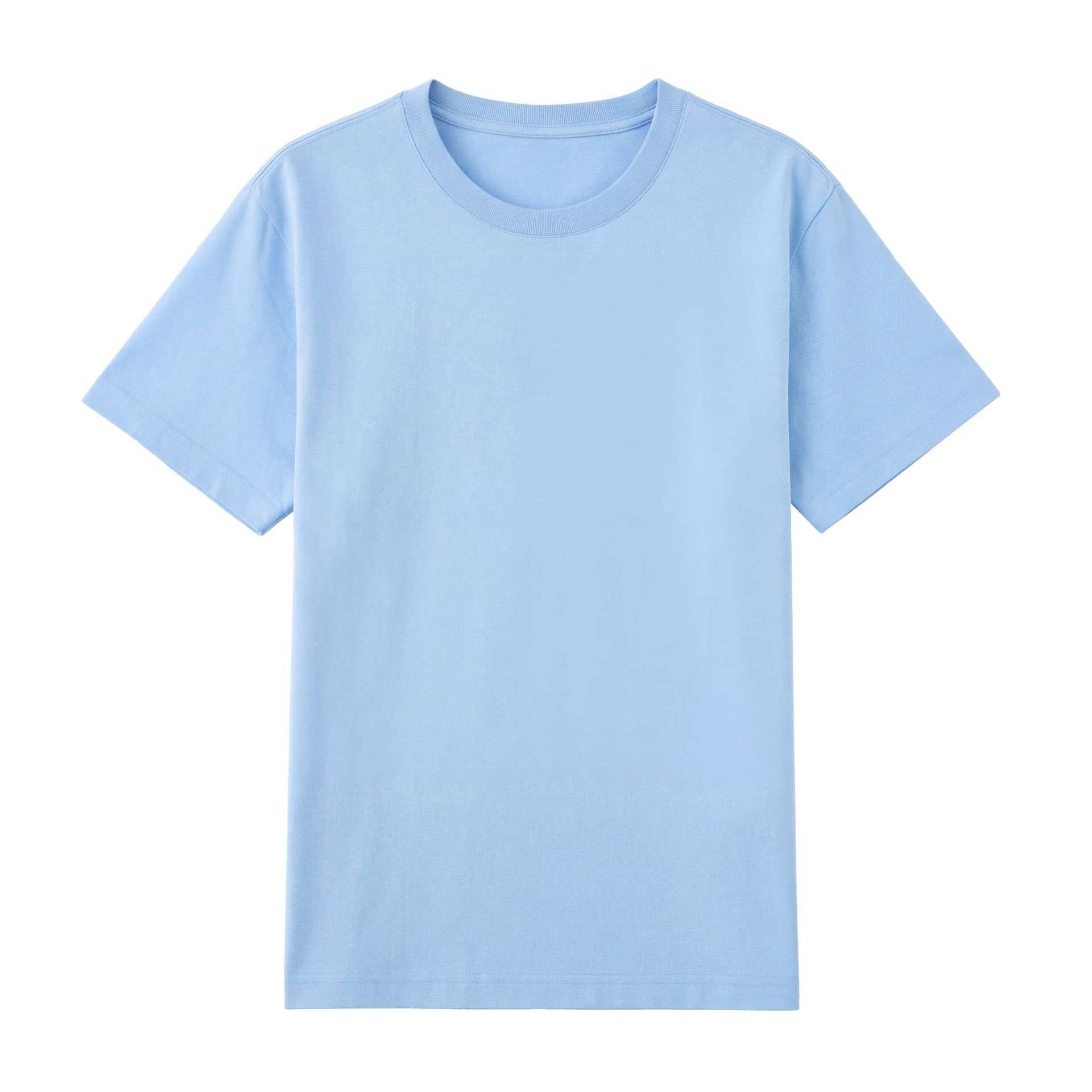Camiseta de Manga Corta para Hombre de Algodón Transpirable y Antiarrugas para Ocio