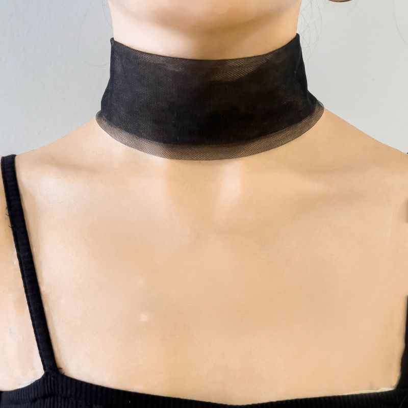 실크 스카프 여성 마그네틱 버클 솔리드 컬러 실크 스카프 여름 선 스크린 넥 컨실러 넥 보호 패션 올 매치 액세서리