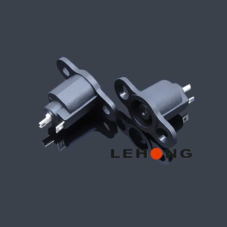 LH-XM一代电源座/8015母座/耐高温铜环保/0电源插座/直流DC插座