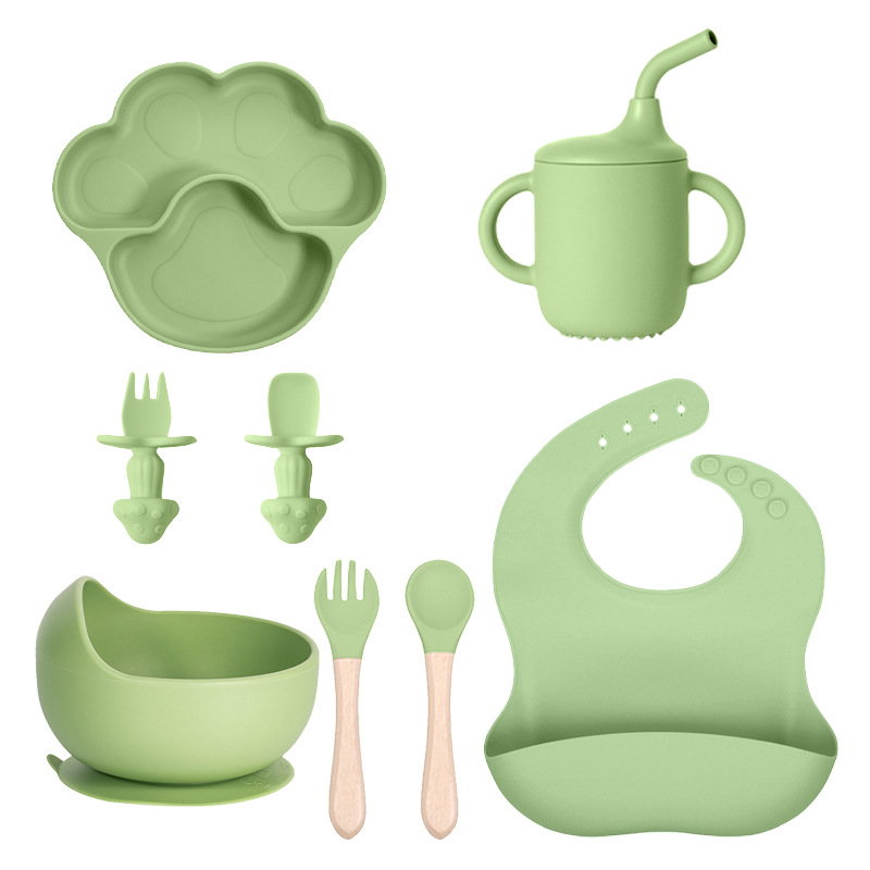 Green 8-piece set 2