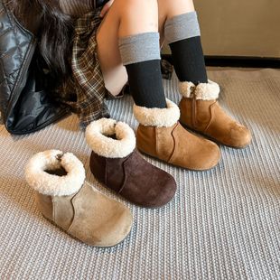 ��ͯѩ��ѥ2025�����A�^ƽ���@�ݶ�ѥ�͹ŷ�ëƤ�ٴ�Ů���R����Ь