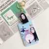 Cartoon travel card case, badge, card holder, backpack, keychain