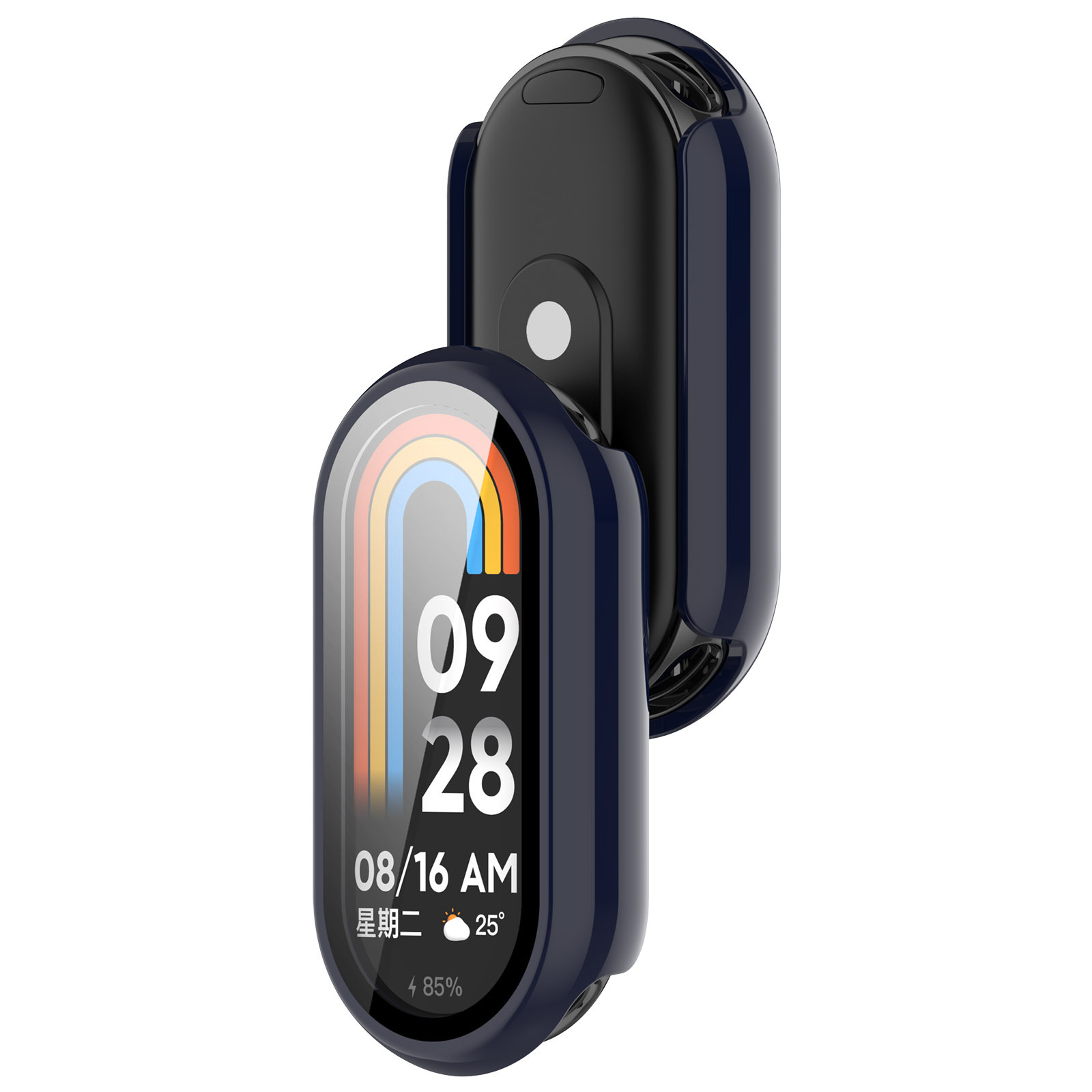 Xinyuan Shuntong is suitable for the NFC standard case and film integrated Mi 8/9 tempered film watch case of Mi Band 10 undefined