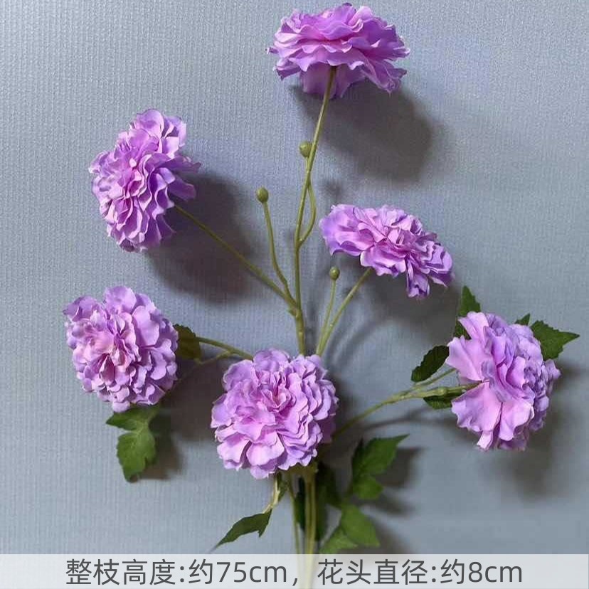 Púrpura de la boda flor artificial salón de bodas Camino de plomo techo arreglo floral Hotel Bienvenido arco piso decorativo flor artificial