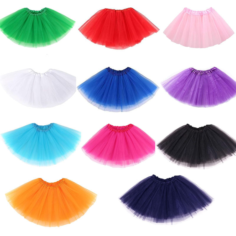 New Adult Half-Length Mesh Skirt Ballet Tutu Skirt Halloween Stage Performance Tutu Skirt Cross-Border Skirt