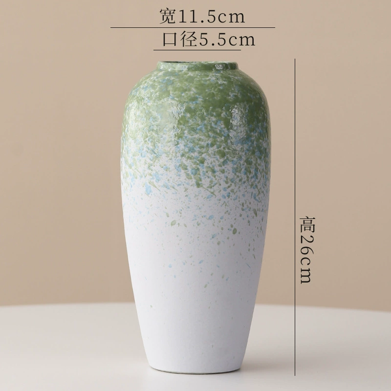 Новая креативная керамическая ваза в китайском стиле, милая простая большая старая ваза, специальная распродажа, украшения для дома