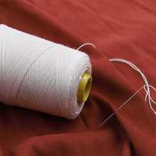 缝被子棉线针和线3股加粗白线家用缝衣线手工缝补大卷棉线团
