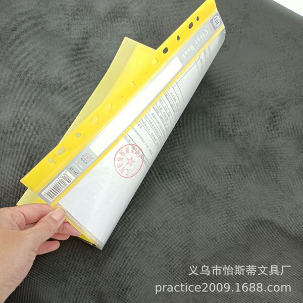 Custom plastic PP material with 11 -hole folder PP folder PP…