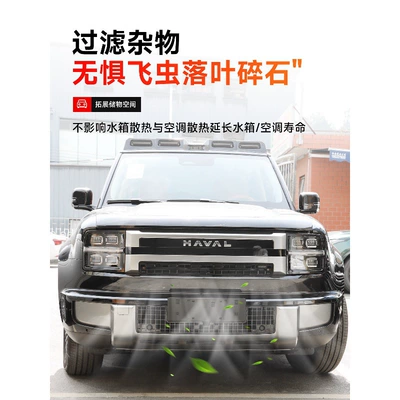 Automobile anti-insect net, anti-insect net, radiator protection