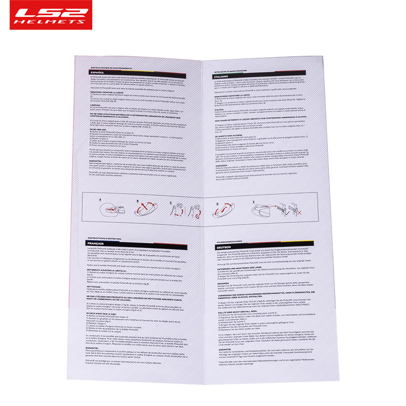 LS2 motocicleta casco anti-niebla parche completo casco película transparente universal motocicleta anti-niebla lente a prueba de lluvia HD película