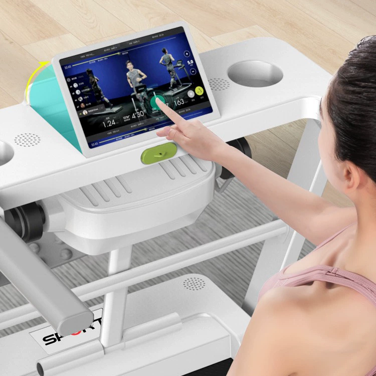 Stepper, foldable electric equipment for gym, for running, new collection