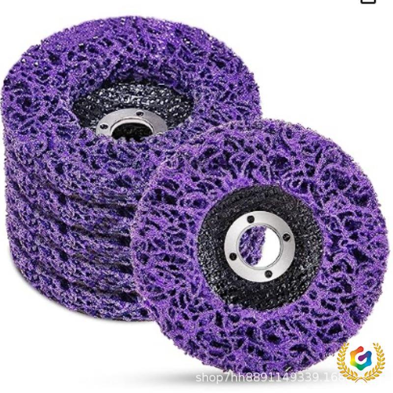 の角磨机用5组带式圆盘除漆轮除漆轮清洁并去除油漆 锈蚀焊缝 氧