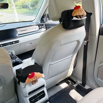 Back Tissue Bag Car Armrest: Car tissue box/set