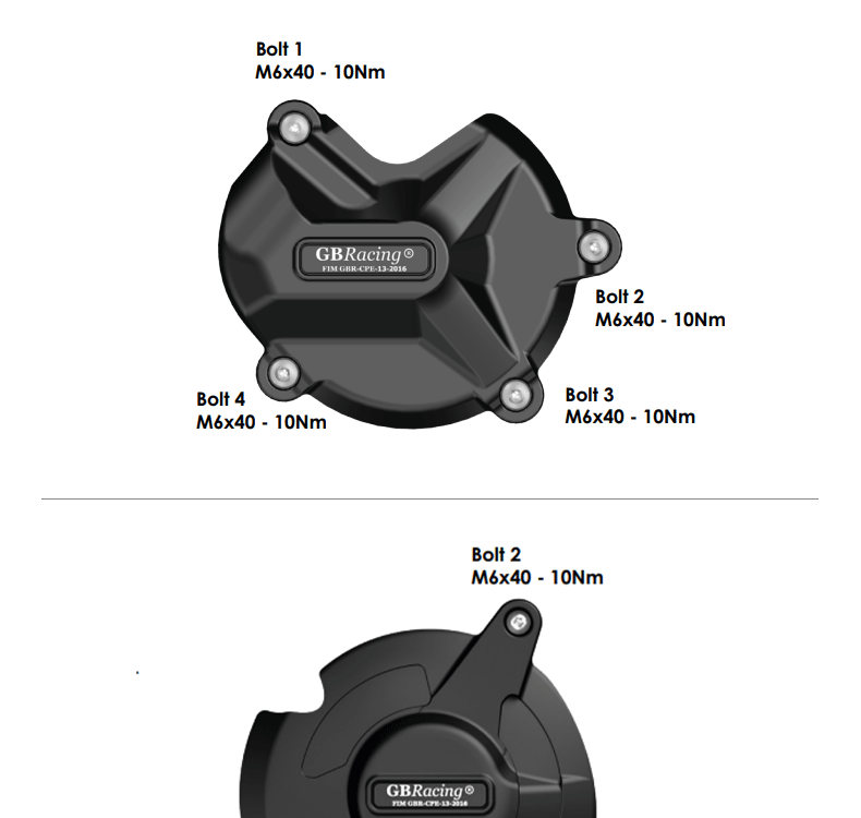 Suitable for Bmw S1000R/S1000Rr/S1000Xr Modified Engine Anti-Fall Protection Cover and Anti-Fall Side Cover
