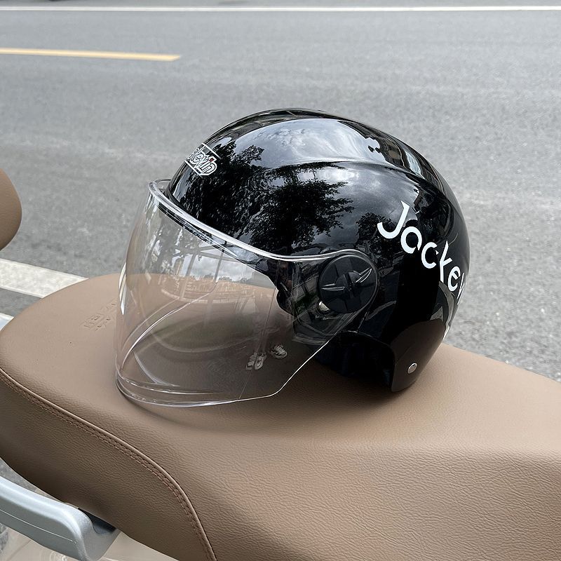 3C Certified Electric Motorcycle Helmet Summer Sunscreen Half Helmet