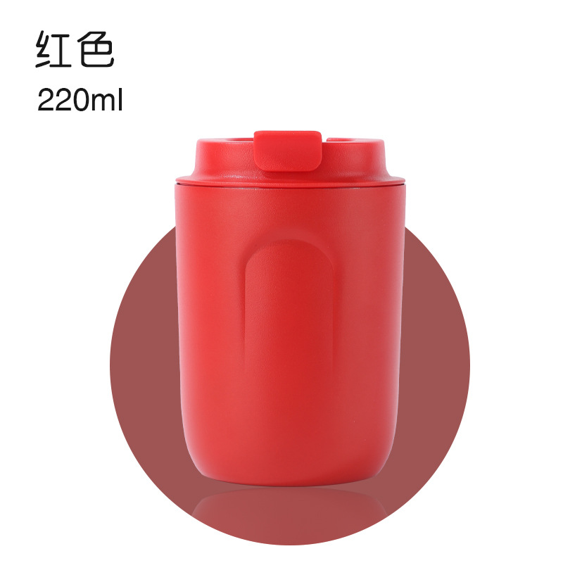 Mini taza de café 316 Acero inoxidable portátil ventosa moda práctico regalo taza tres D Impresión logotipo al por mayor