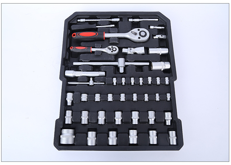 187-Piece Auto Repair Kit, Vehicle Maintenance Toolbox, Auto Repair Wrenches, Sockets, Hardware Repair Tools