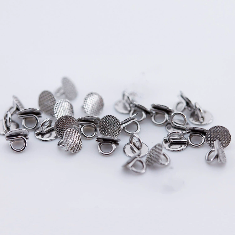 Алисия профессиональный ортодонтический инструмент сетка нижнего языка боковой пряжки крюк 10pcs/bag