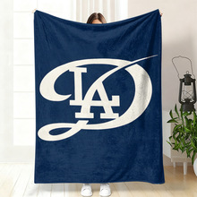 美国MLB棒球队队徽法兰绒毛毯毯子办公室午睡毯家居保暖沙发盖毯
