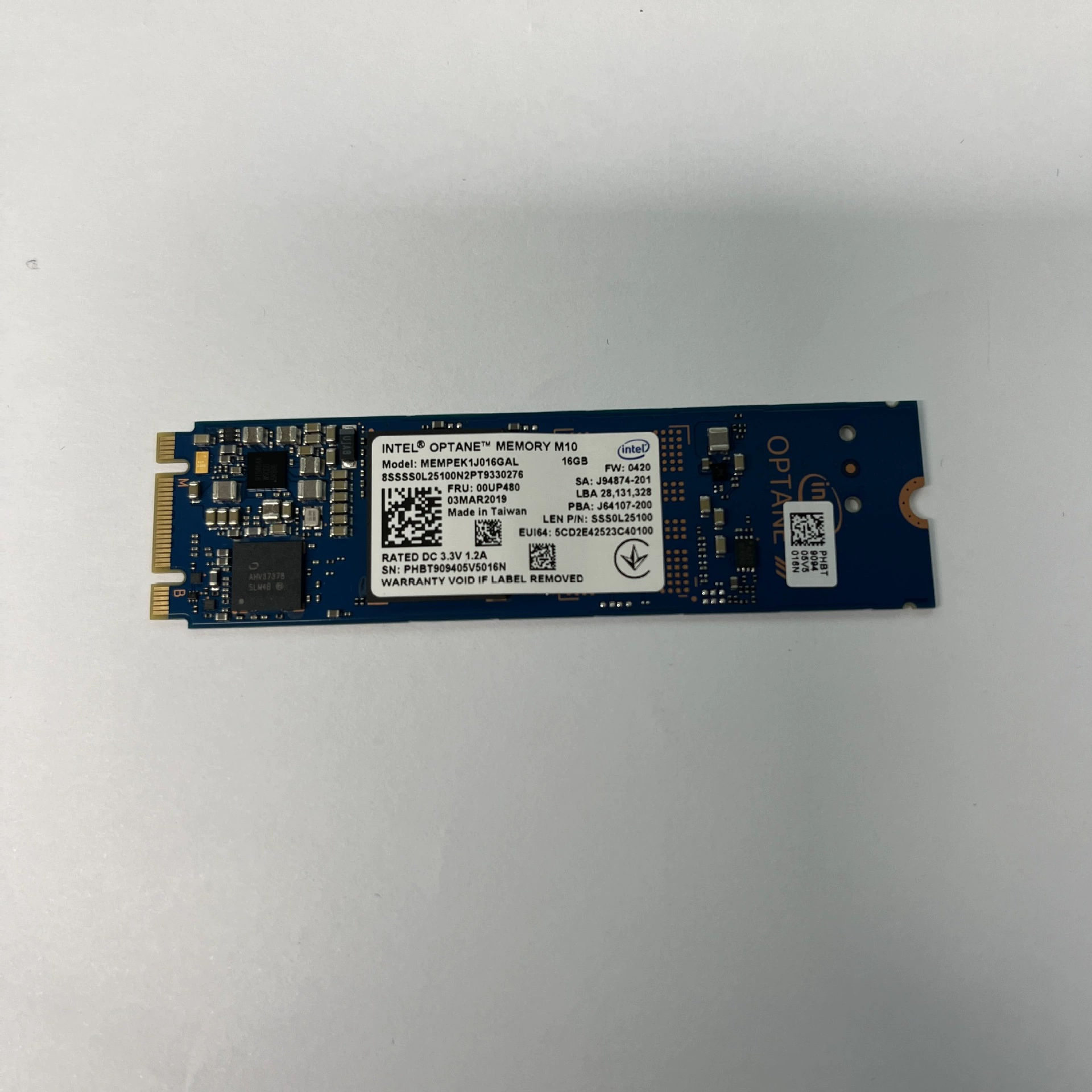 Aoteng Optane M10 16 ГБ NVMe PCIe M.2 2280 SSD