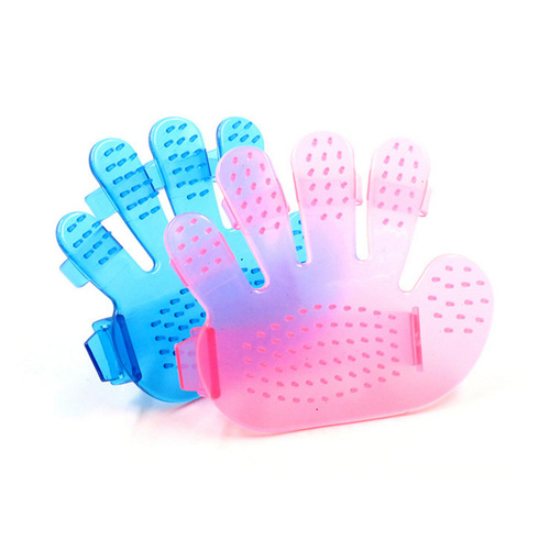 Pet bathing gloves, cat grooming, five-finger massage brush, dog bathing and hair removal, pet cleaning and beauty supplies