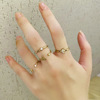 Ring from pearl, retro set, Aliexpress