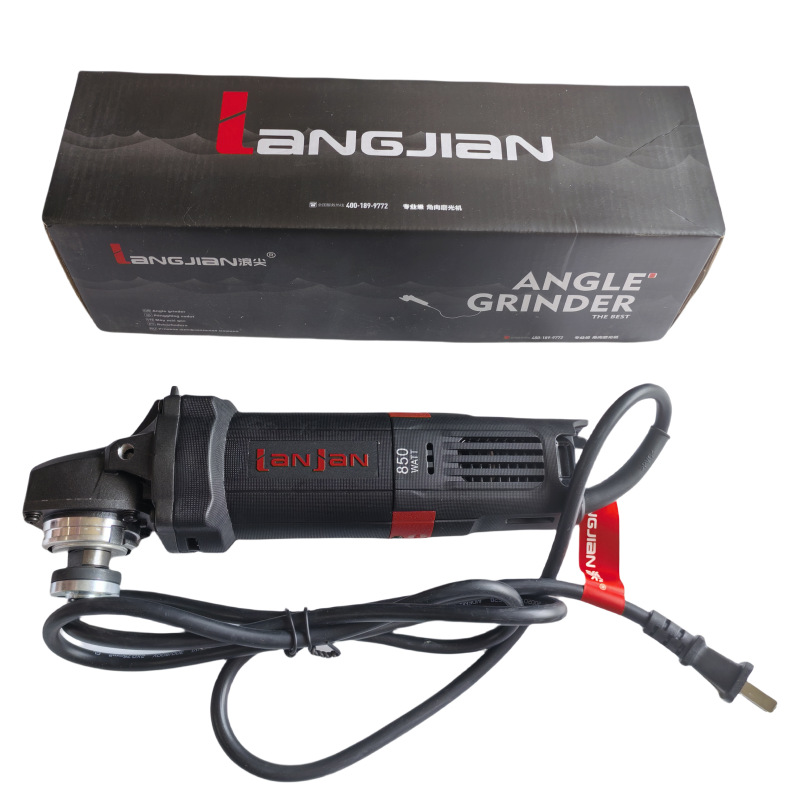 供应浪尖全铜  850W角磨机 抛光机 100型打磨机   电动工具