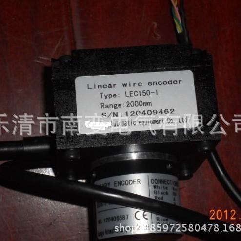 供应拉线式位移传感器LEC150拉线盒旋转编码器增量式1000mm电子尺