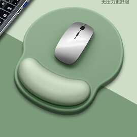 鼠标垫护腕logo女生护腕垫鼠标护手腕托电脑办公橡胶垫子图案批发
