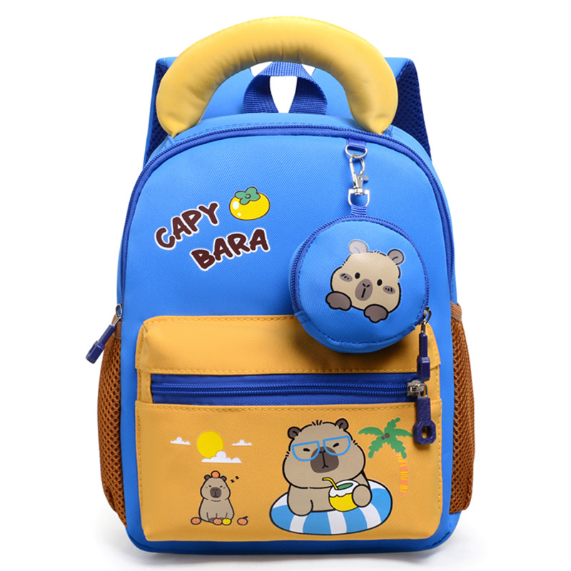Mochila infantil de dibujos animados respirada lindas niñas mochila de jardín de infantes 3 años de edad 5 niños mochila de escuela primaria