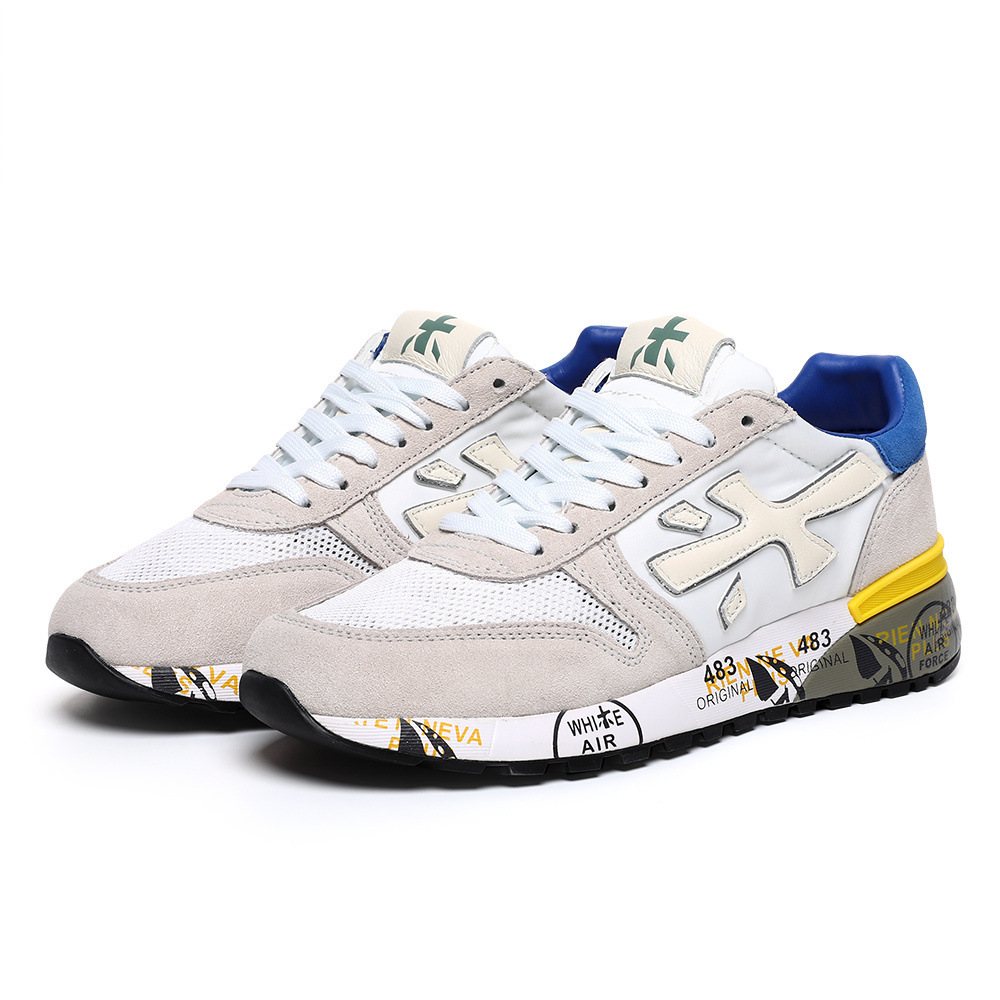Comercio exterior transfronterizo nuevos zapatos masculinos premium, suela gruesa transpirable, zapatos deportivos casuales de cuero anti-pelú.