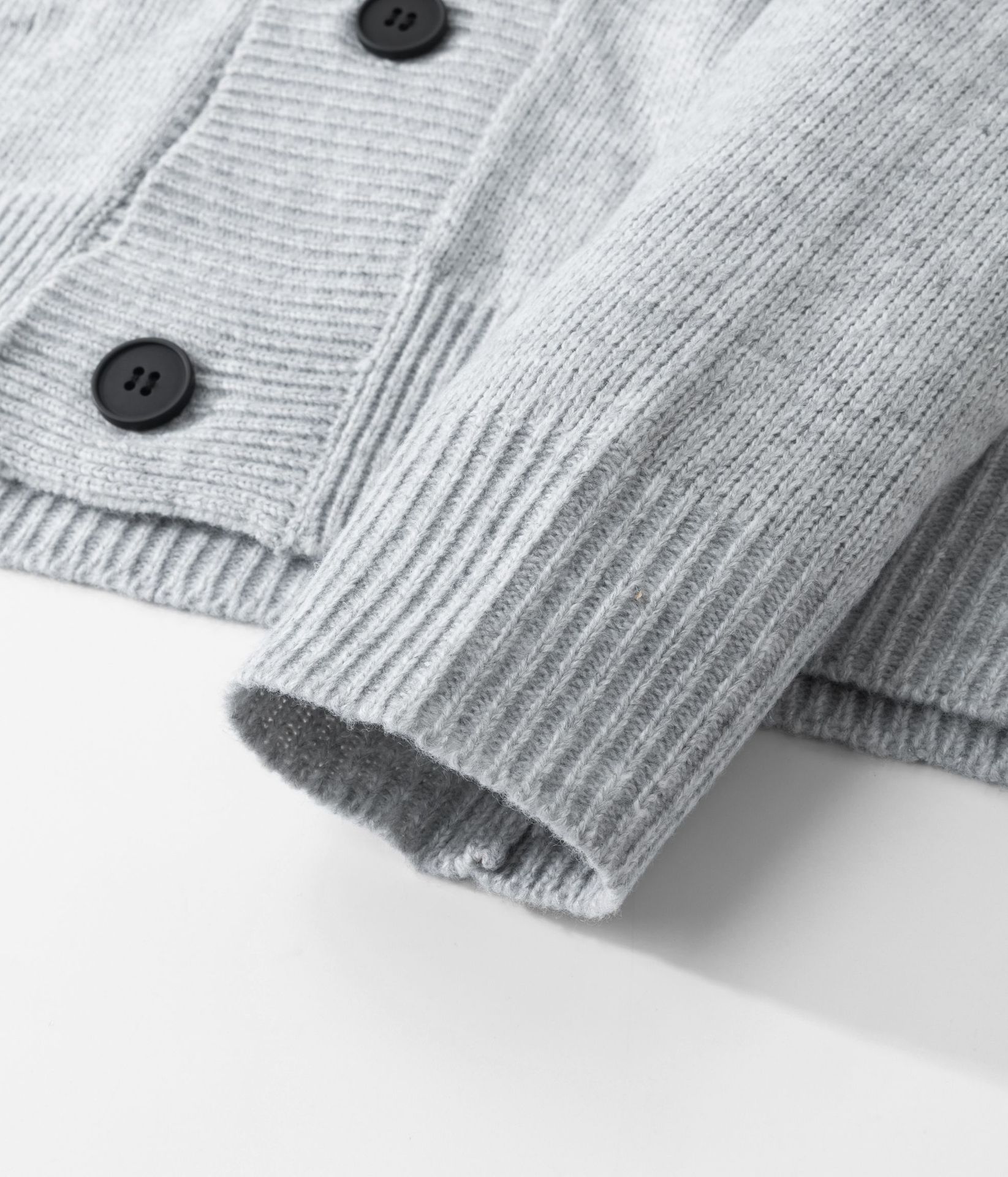 Men's Knit Cardigan Long Sleeve V-Neck Pocket Sweater Fall Winter Casual Coat Fashionable Overshirt Fashion Trends_viptrois.com
