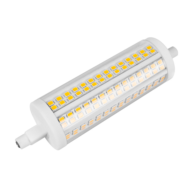 跨境新品LED 20W可调光R7S光源168颗2835 230V双端横插灯30*118mm