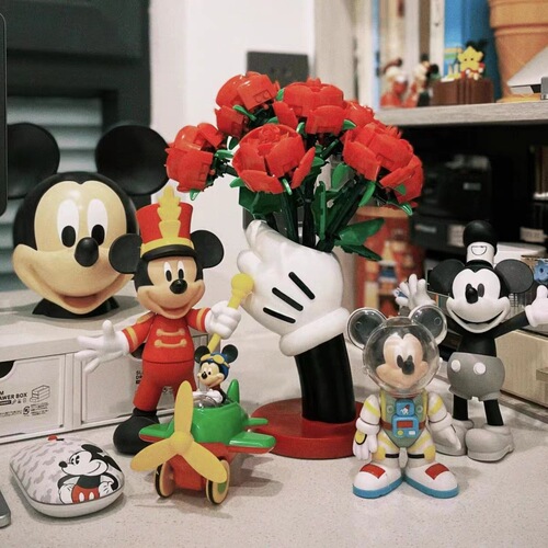 Mickey Glove Vase Ornament Home Creative Design Style Fashion Trend Birthday Gift Cute Cartoon Anime