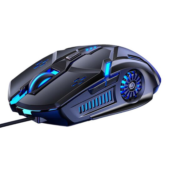 Silver Carving G5 Silent Mute Wired Mouse Six-button Luminous Game E-sports Mechanical Computer Accessories Cross-border Agency