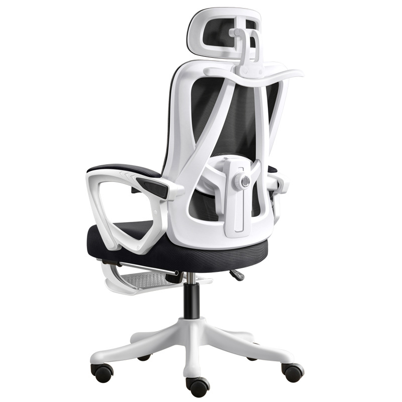 silla de computadora ergonómica sentada silla de protección de cintura dormitorio juegos silla de deportes eléctricos asiento transpirable silla de oficina de almuerzo móvil