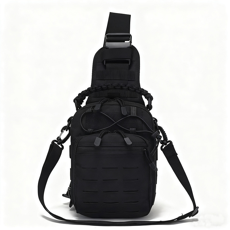 Bolso bandolera táctico de camuflaje para hombre, estilo militar, para deportes, ciclismo, portátil, para exteriores