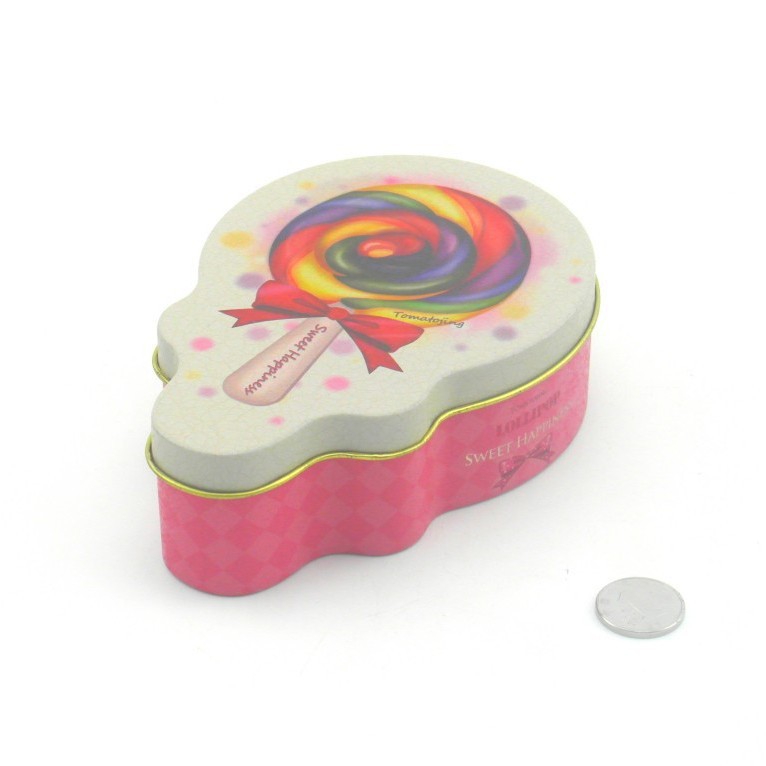 创意马口铁棒棒糖铁盒 糖果礼盒糖果 供应新年糖果铁盒厂家