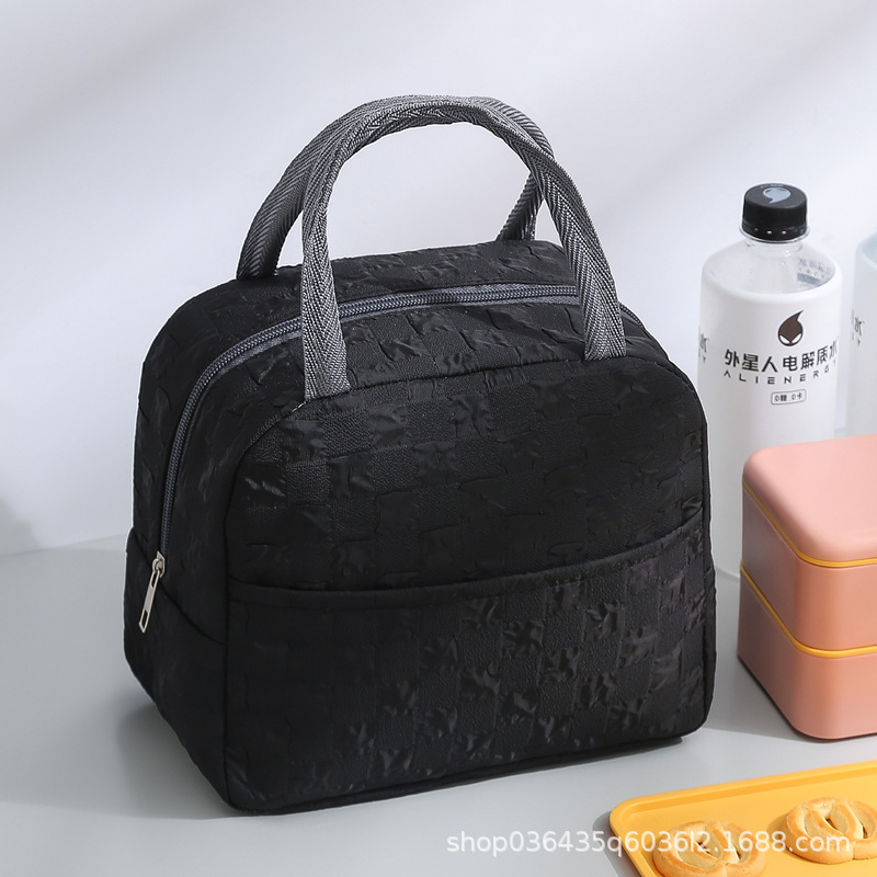 Bolsa de almuerzo de papel de aluminio con aislamiento de dibujos animados bolsa de almuerzo Linda bolsa de almuerzo caja de almuerzo bolsa de almacenamiento bolsa de almuerzo Portátil Bolsa de Almuerzo